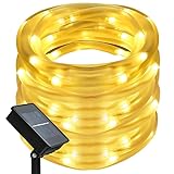 Solar Fairy Lights 100 LEDs String Lights Starry Fairy Lights, 2 Modes 33 ft/10m