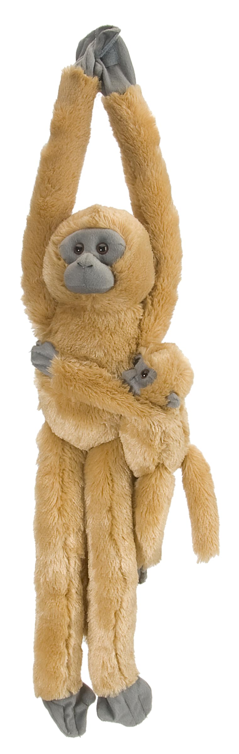 Wild Republic Monos colgantes con animal de peluche Langur común bebé - 20