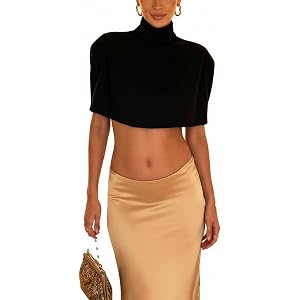 Women Cape Top Mock Neck Poncho Shawl Blouse Shirt Wedding Party | Women Poncho Top Capelets Dressy Shawl Shirt, Women Mock N