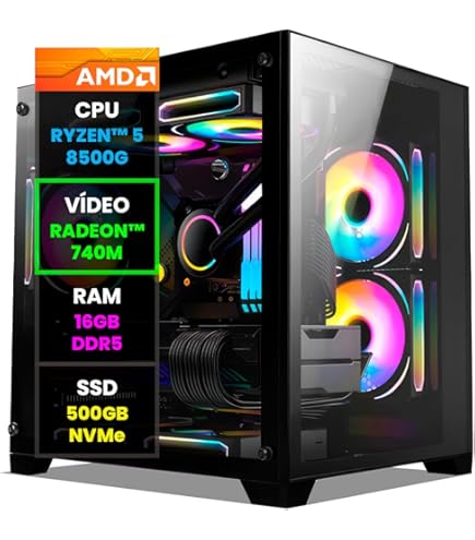 Pc Gamer Computador Completo NoLag AMD Ryzen 7 8700G, Radeon