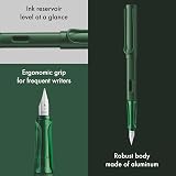 LAMY AL-star Pine Fountain Pen F Nib Aluminum Light Weight Ergonomic Grip view 2