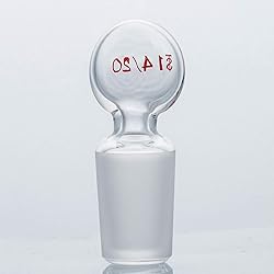 Adamas-Beta Glass Penny Head Glass Hollow Stopper