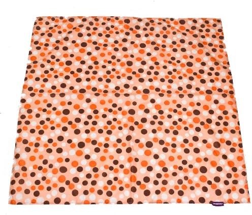 Wupzey Floor Mat, Orange Dot
