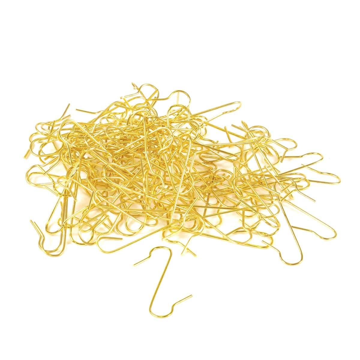Inge-glas S-Haken 1900-01 Bauble Hanging Loop 4 cm Gold 100 Pieces per Packet