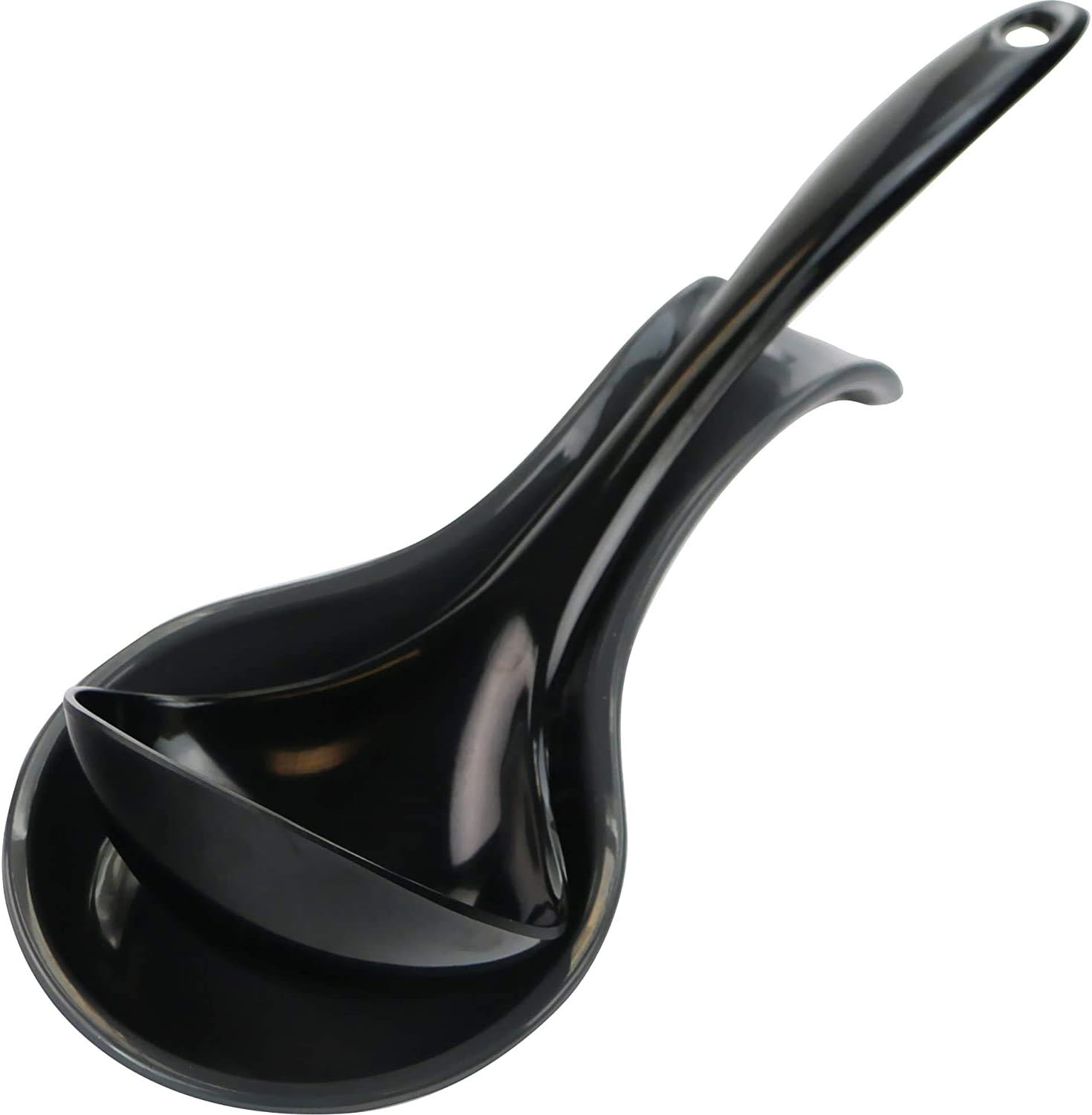 Calypso Basics by Reston Lloyd Spoon Rest, Black: Kitchen & Dining