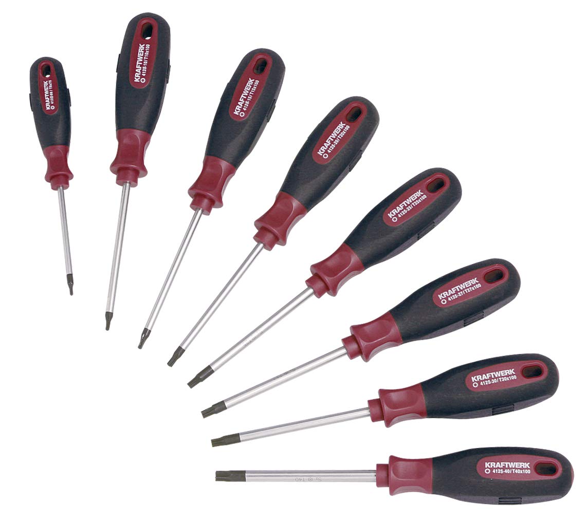 Kraftwerk 4165 – 8-pzs. Set Screwdriver ergokraft TX