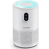 MOOKA Air Purifier for Home Large Room up to 430ft2, H13 True HEPA Air Filter Cleaner, Odor Eliminator, Remove Allergies Smok