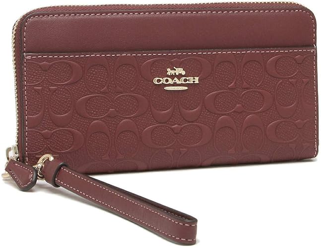 Amazon コーチ 長財布 アウトレット レディース Coach C35 Imwin ボルドー 並行輸入品 財布