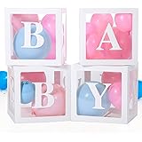 Baby Box Baby Shower Decorations Baby Shower Boxes Baby Blocks Decorations For Gender Reveal Decorations Baby Shower Blocks D