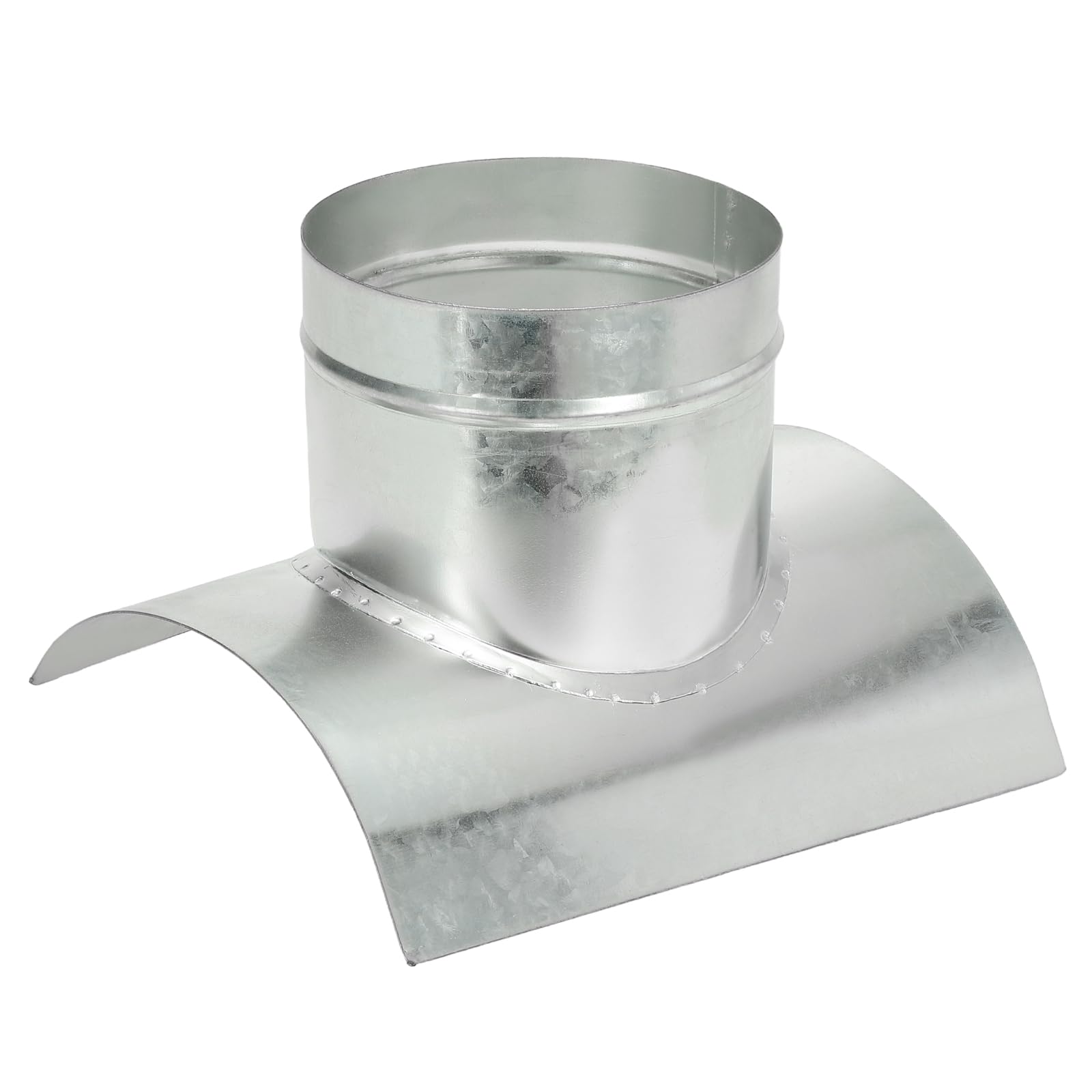 Photo 1 of PATIKIL Duct Connector, Saddle Take Off 90 Degree 12" Duct to 6" Outlet Saddle Branch Extension Duct Splitter Round Duct Fittings for Exhaust Fan Dryer HVAC Vent System
