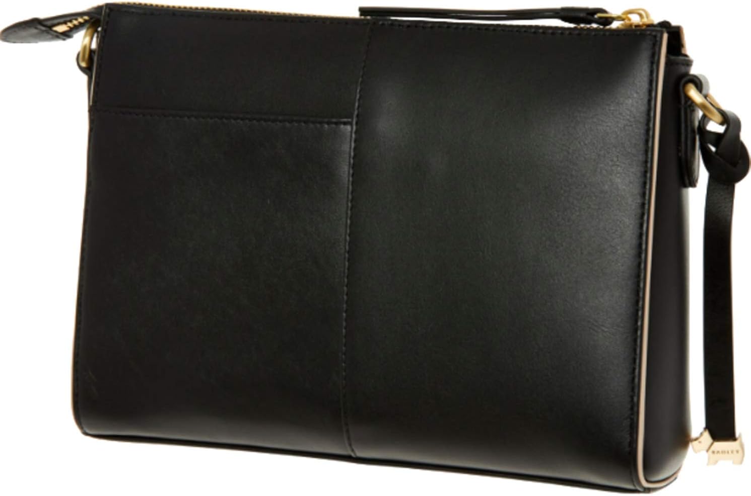 RADLEY Black Leather Selby Street Cross Body Bag BigaMart