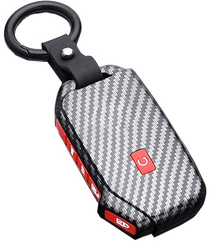 Custodia In TPU Per Portachiavi Kia (Modelli: Ceed, Cerato, Niro, Sportage, Seltos, Sorento, Telluride) Con Moschettone, Blu, Protezione Antigraffio