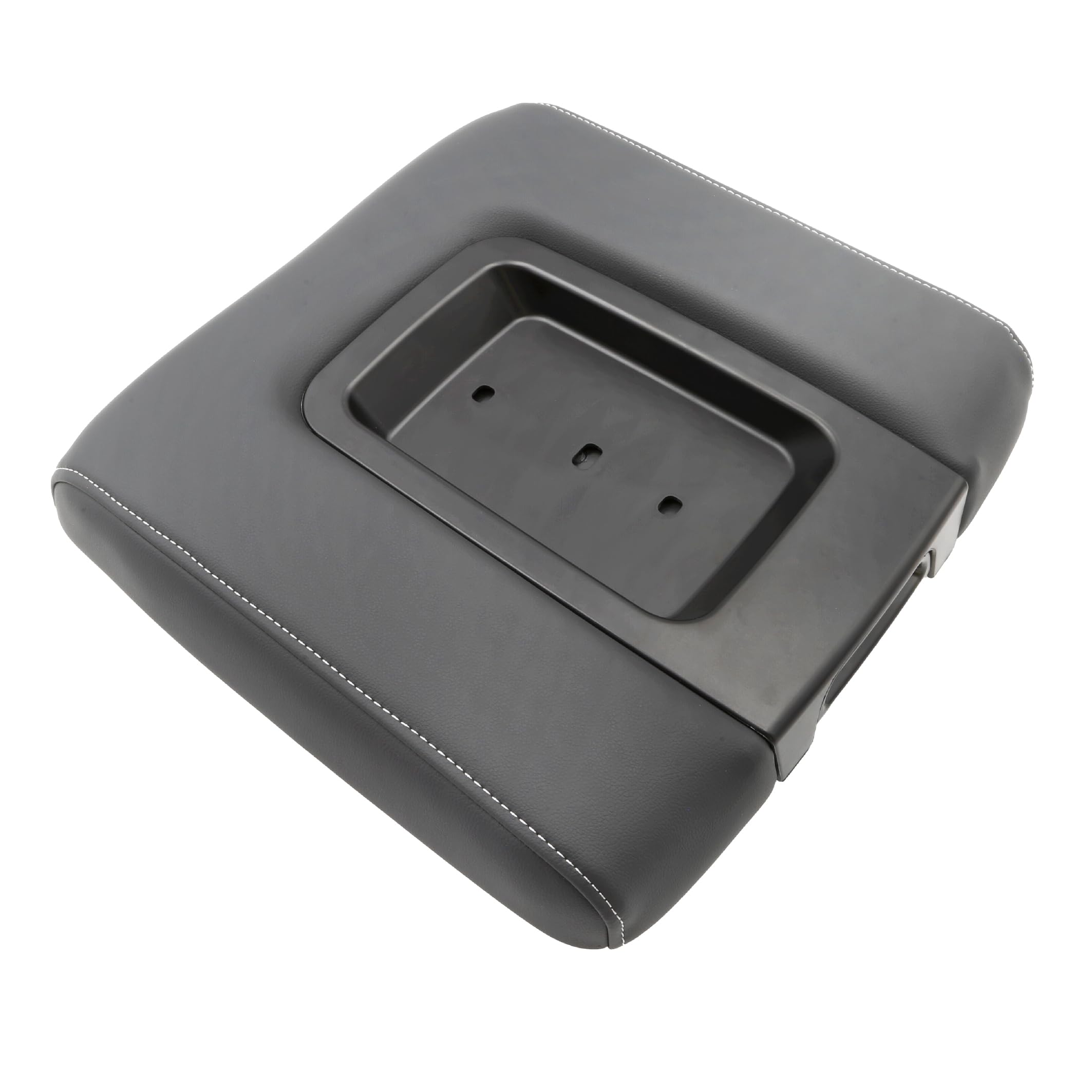 Photo 1 of ASTROSYNC Front Seat Center Console Armrest Lid Black Fit for Chevy Silverado Suburban Tahoe GMC Sierra Yukon Cadillac Escalade 2014-2020, Front Seat Center Console Armrest Cover Lid Replace 22881398