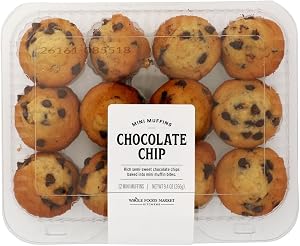 Whole Foods Market Kitchens Chocolate Chip Mini Muffin, 9.4 OZ