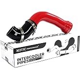 Turbo Intercooler Outlet Cold Side Charge Pipe (OEM Replacement) Compatible with Ford Power Stroke 2011-2016 6.7L BC3Z-6F073-D | 6061 Aluminum Alloy | Xotic Performance&trade; LP200 | Non-CARB Compliant