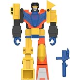 Super7 Transformers Wrecking Crew Devastator Reaction Figure - 3.75" Transformers Action Figure with Accessory Classic Cartoon Collectibles and Retro Toys