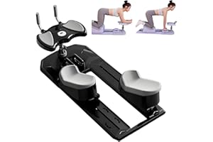 Spine Twist & Stretch Trainer,Core Training Machine,70cm Crawling Range,3 Adjustable Height,LED Counter,230kg Capacity,Detach