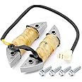 Upgraded Parallel Charging Coil for Head Light for Harbor Freight Predator 212CC 6.5HP 301CC 8HP 13HP 420cc Gas Engine, for Honda 5.5HP 6.5HP 163CC 196CC Go-Kart Dirt Bike ATV Minibike Snowblower
