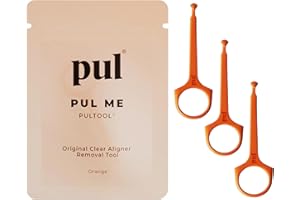 Clear Aligner Removal PUL Tool for Invisalign Removable Braces and Trays By The Pultool | Compatible with Removable Braces an