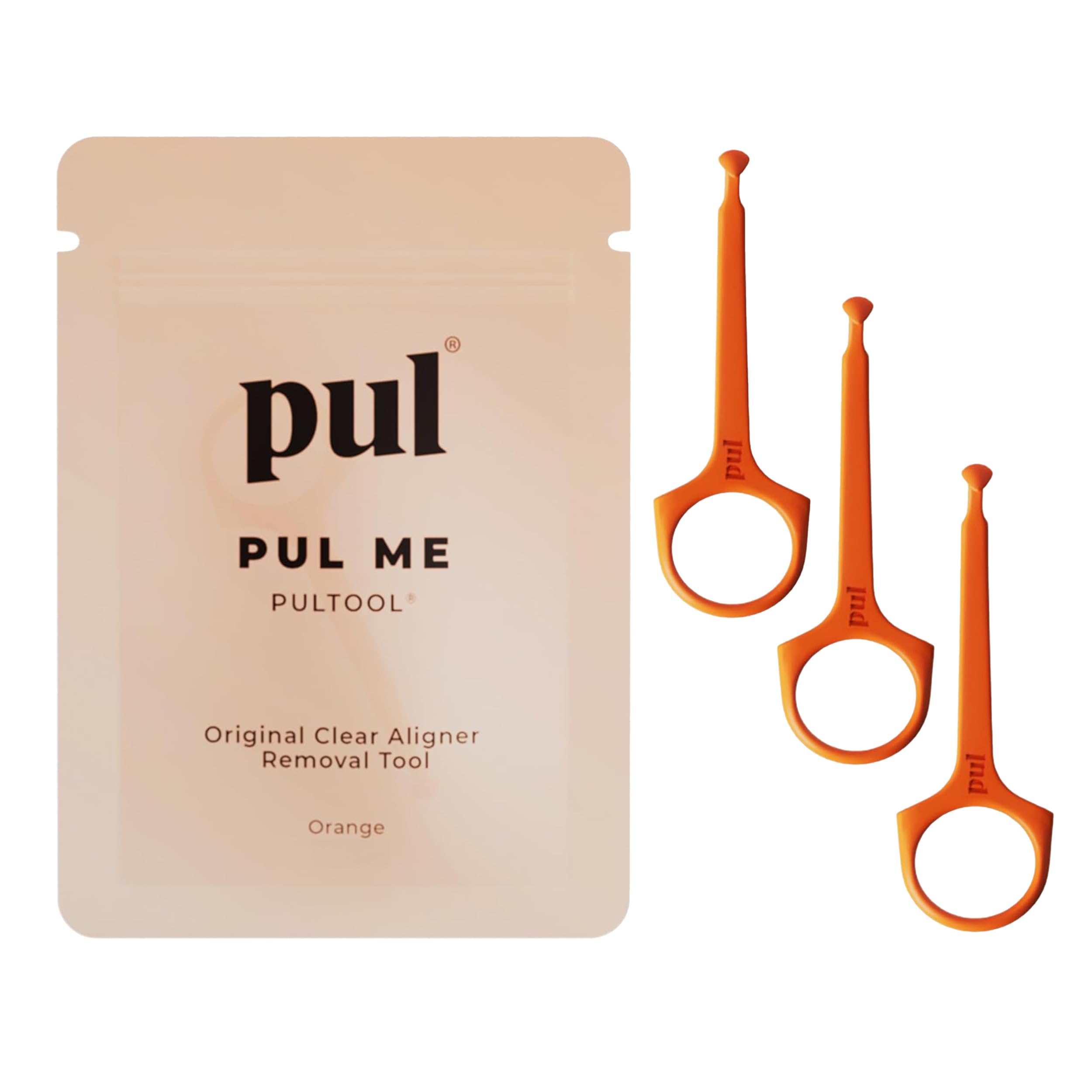 PUL Aligner Removal Tool | Safe & Hygienic Hook for Invisalign & Retainers | Gentle BPA-Free Design for Daily Use | Pack of 3
