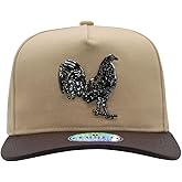 Ferreti Hats El Gallo Khaky Baseball Cap - Premium Rooster Hat for Men and Women, Ball Caps for Men for Any Occasion, Rooster Trucker Hat, Gorra para Hombre Ajustable