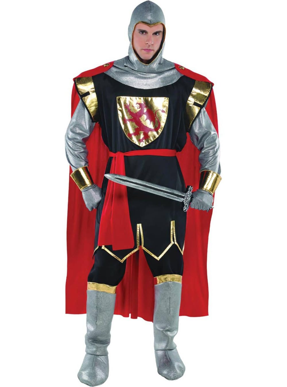 amscan MERGED WITH B00MHUKIN0 - (PKT) (996199) Adult Mens Brave Crusader Knight Costume (Extra Large)
