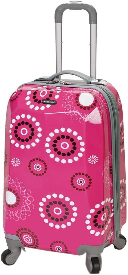 rockland 20 inch polycarbonate carry on