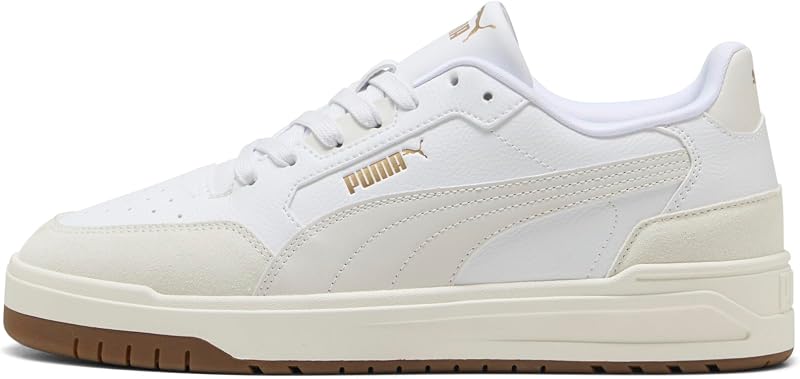 Shuffle Downtown OG Sneaker, Unisex, Weiß-Vapor, Graugold, 8 UK