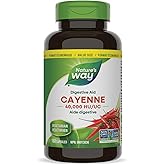 Nature’s Way Cayenne 40,000 HU – Herbal Digestion & Peripheral Circulation Supplement – Cayenne Pepper Capsules – Vegetarian,