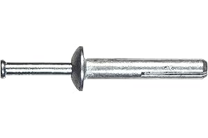 Hillman 372054 Hammer Drive Anchor, 1/4 x 1-Inch, 100-Pack, zinc