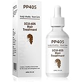 PP405 Hair Treatment – Lightweight Scalp Serum for Fuller-Looking Hair, Non-Greasy Formula with Hyaluronic Acid & Biotin, For Men & Women