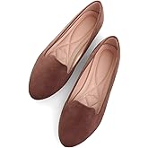 SAILING LU Women Round Toe Flats Comfortable Fashion Ballet Flat Shoes for Women Dressy Slip-ons Loafers