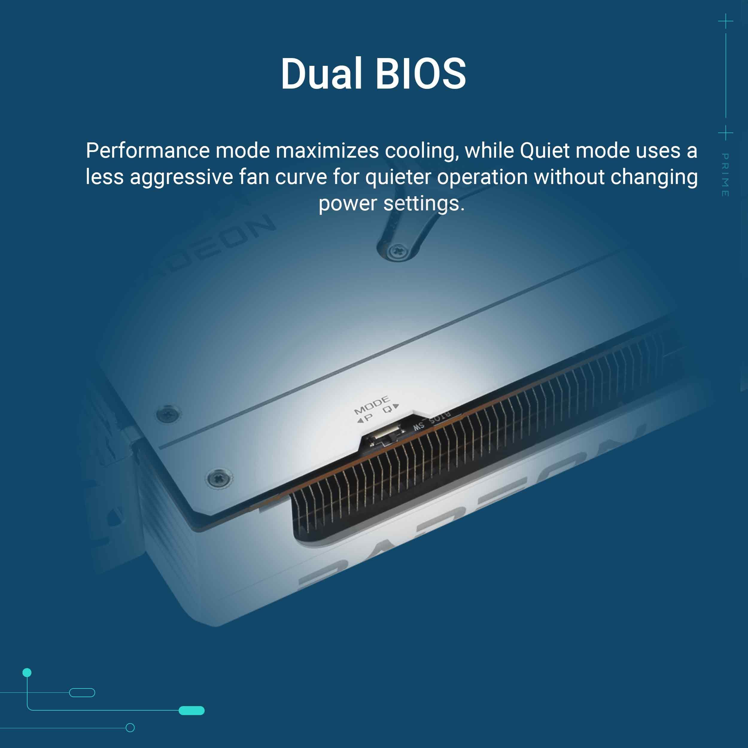 ASUS Prime Radeon RX 9070 XT White OC Edition 16GB GDDR6 Gaming Grafikkarte (AMD Radeon RX9070XT RDNA 4, 2,5-Slot, PCIe 5.0,1x HDMI 2.1b, 3X DisplayPort 2.1a, Weiß, PRIME-RX9070XT-O16G-WHITE) 5