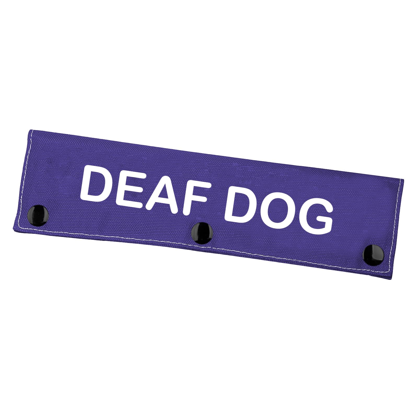Deaf Dog Leash Wrap Deaf Awareness Dog Leash Sleeve Social Distancing Dog Patch (Deaf Dog)