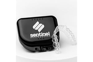 SENTINEL MOUTHGUARDS No-Show Daytime Mouth Guard for Teeth Grinding and Clenching | Custom Fit for Durability and Protection | BPA-Free and Dentist-Approved | Made in USA