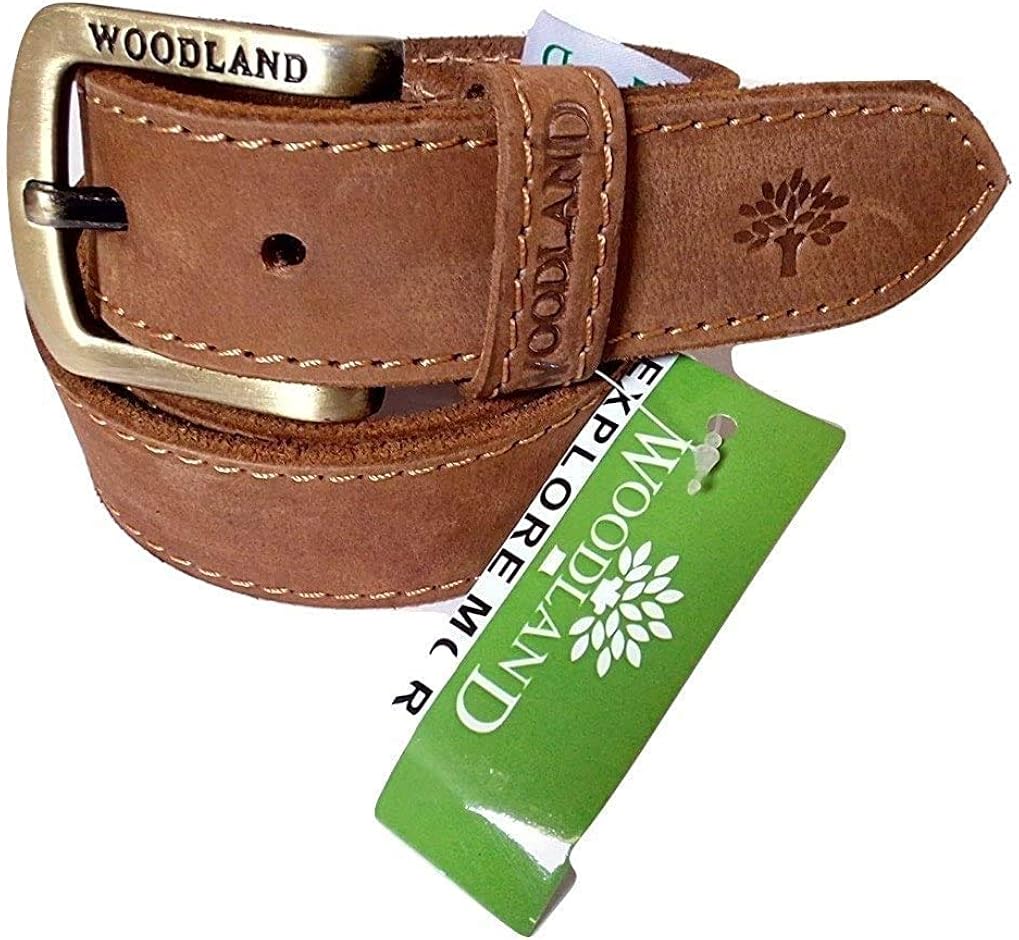 Buy woodland Men's Belt(Brown_38) at 