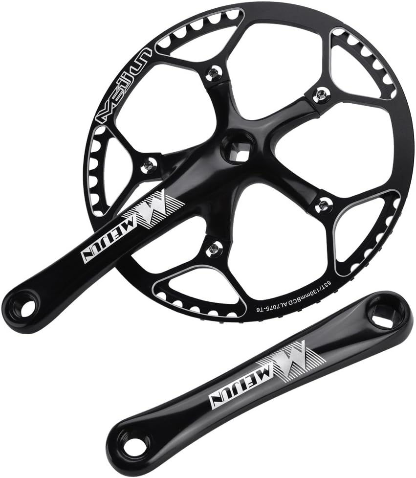 single speed crankset with bottom bracket