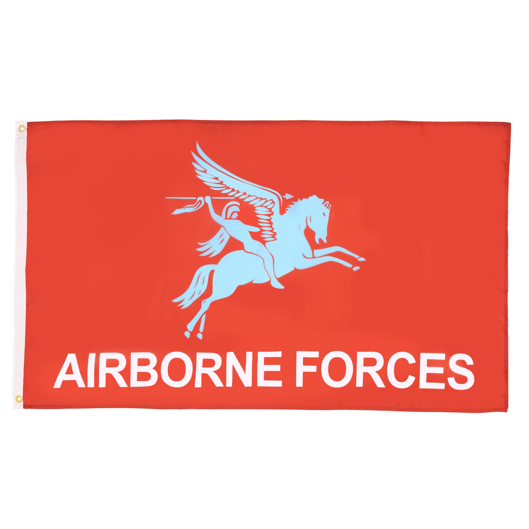 AZ FLAG - Pegasus Airborne Flag - 3x5 Ft - 100D Polyester United States Airborne Banner with Two Metal Grommets - Fade Resistant - Vivid Colors - 3' x 5' Feet - 150x90 Cm
