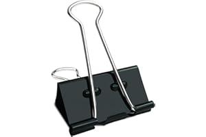 Lot de 48 grandes pinces à papier robustes (5,1 cm), pour fournitures de bureau et de maison