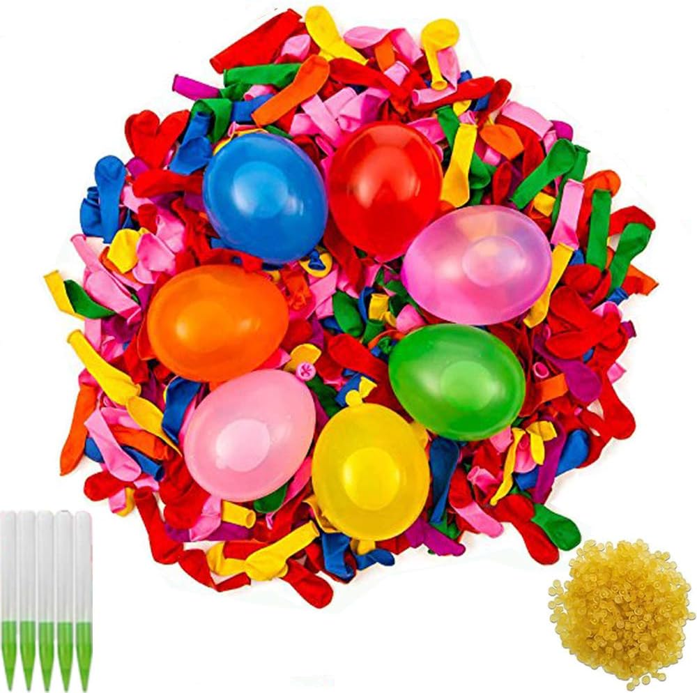 BESTZY Water Balloons Refill Quick & Easy Kit, 1000 Pack Water Bomb