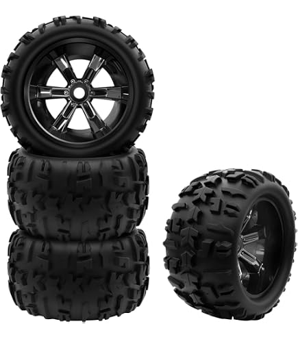 thumbnail image 2 of 4PCS 1/7 1/8 Scale RC Sand Tires - 135mm Outer Diameter 17mm Hex Wheels For Traxxas UDR & Arrma Mojave 2 of 12