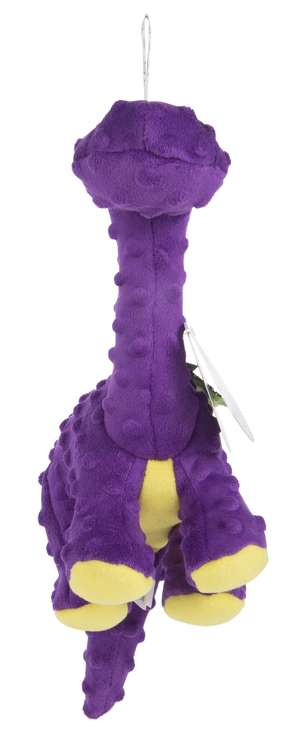 goDog Dinos Bruto Squeaky Plush Dog Toy, Chew Guard
