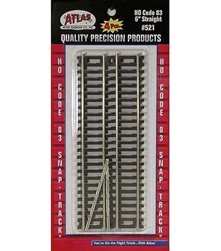 59.トリコロールチェック＊さやたぐ Amazon.com: Atlas 534 HO Code 83 18