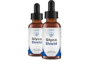 NATURE’S NUTRIWAVE GlycoShield - Liquid Drops with Astragalus, Gymnema Sylvestre, and Chromium | 100% Plant-Based, Non-GMO, Easy-to-Take | Made in the USA in a GMP-Certified Facility | 2oz, 60ml, 2 Month Supply