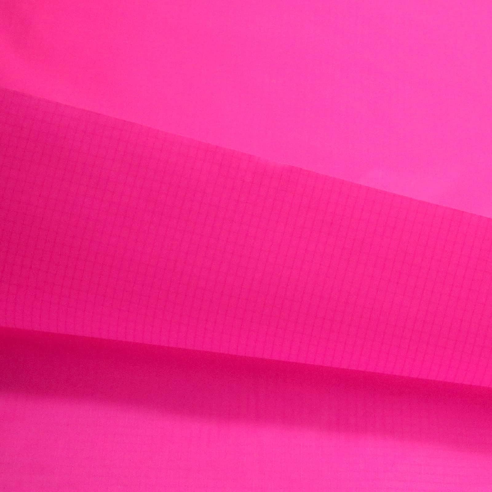 9KM DWLIFE 40D Waterproof Ripstop Nylon Fabric 3oz Nylon Sheets PU Coating Tear Resistant for Outdoor Cover Tent Kite Bag Material(Pink,1 Meter(100cm x 152cm))