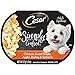 Cesar Simply Crafted Adult Wet Dog Food Meal Topper, Chicken, Sweet Potato, Apple, Barley & Spinach, 1.3oz. (10 Count, Pack of 1)