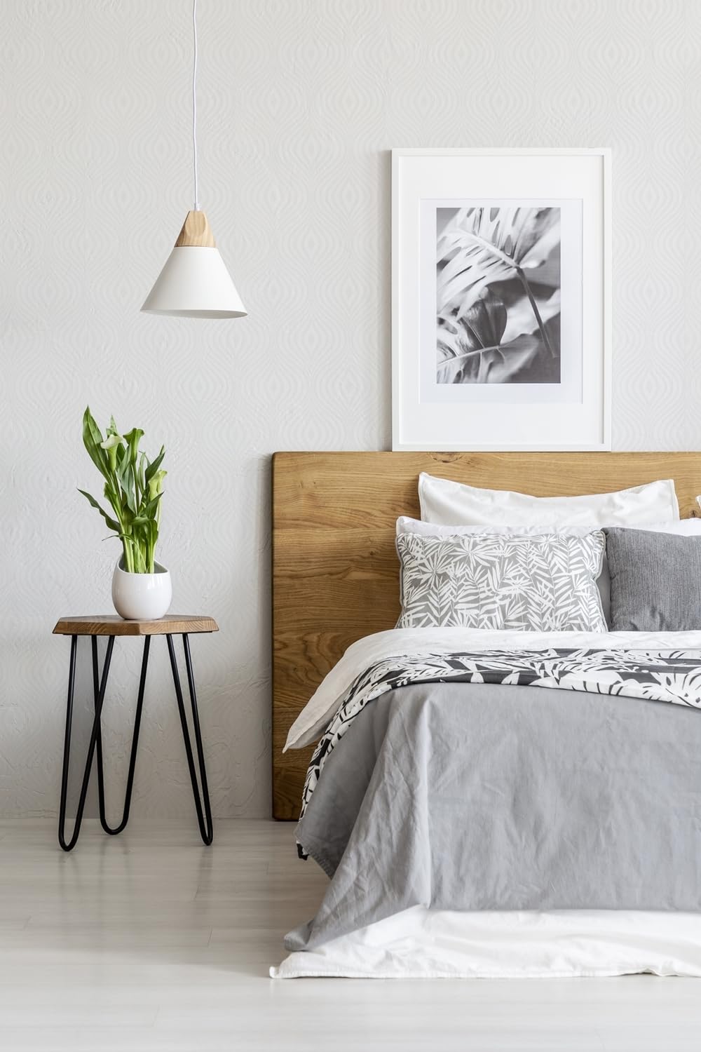 Super fresco Paintable Curvy White Wallpaper - Durable Heavy Duty Wallpaper - Paste The Paper Application - Textured Design - Suitable for Any Room - Paintable Any Colour - Feature & 4 Wall Design