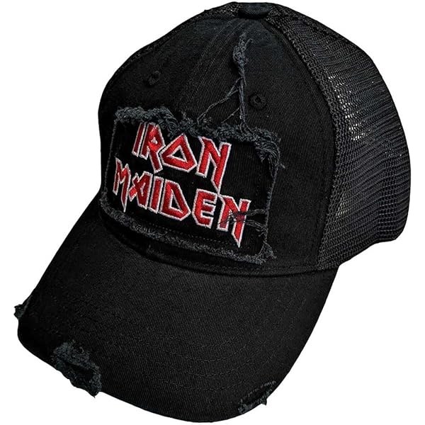 Iron Maiden - Logo Black Baseball Cap, Multicolor, One Size