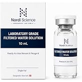 Nordi Science Premium Filtered Water Solution, 10mL Single Vial | Research Use Only