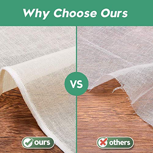 Cheesecloth,muslin cloth,Grade 90,20X20inches Hemmed Edges,100